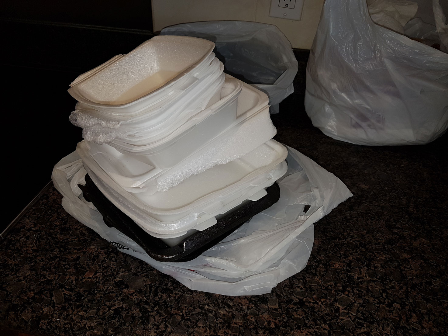 Recycle foam food packaging Ivan Chan Photography and Videography